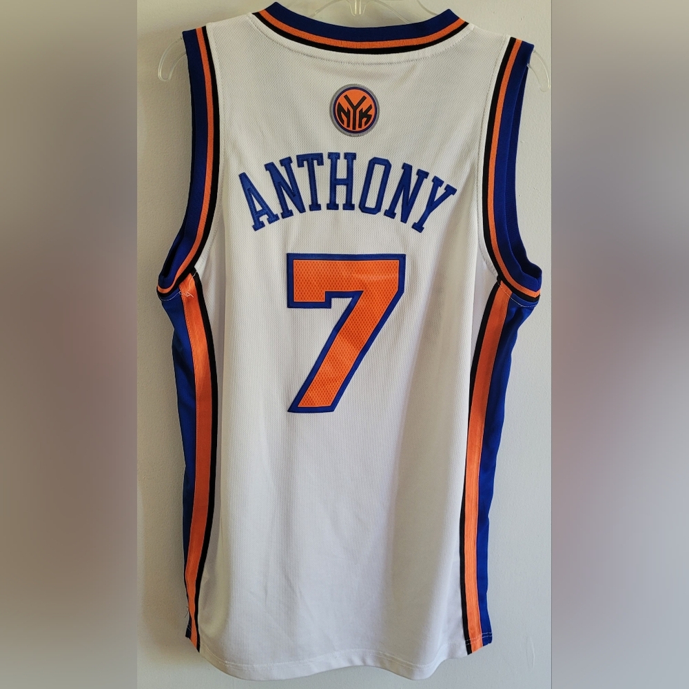adidas NYK Carmelo Anthony #7 Jersey - Picture 2 of 11